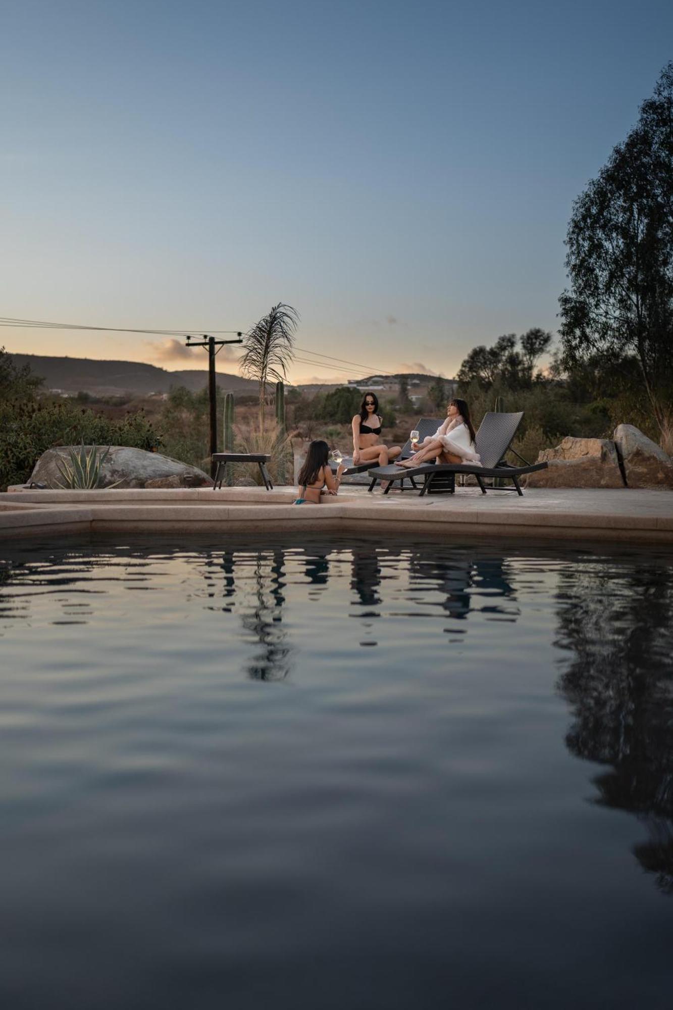 Paraje Hotel De Campo Ensenada Esterno foto
